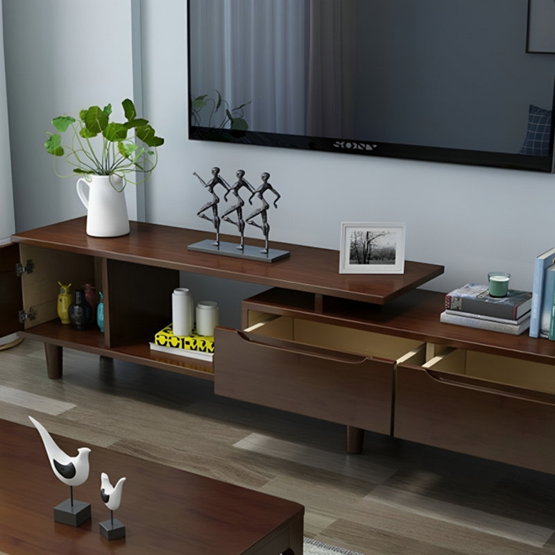 EXCEEB 2 Piece Solid Wood Living Room Table Set Wayfair